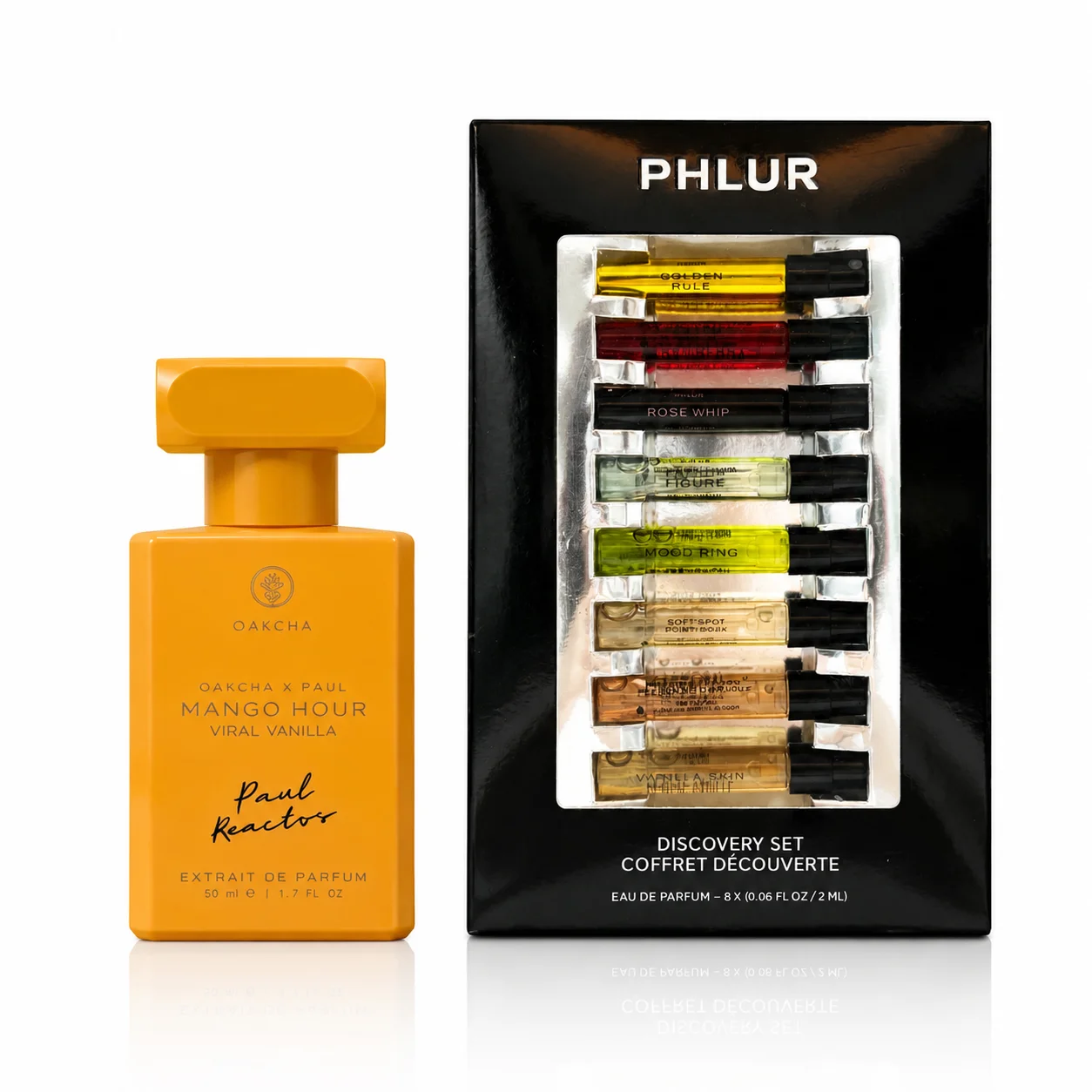 Perfume Fragrance Discovery Set - OAKCHA 2-teiliges Parfüm-Set für Damen, Mango