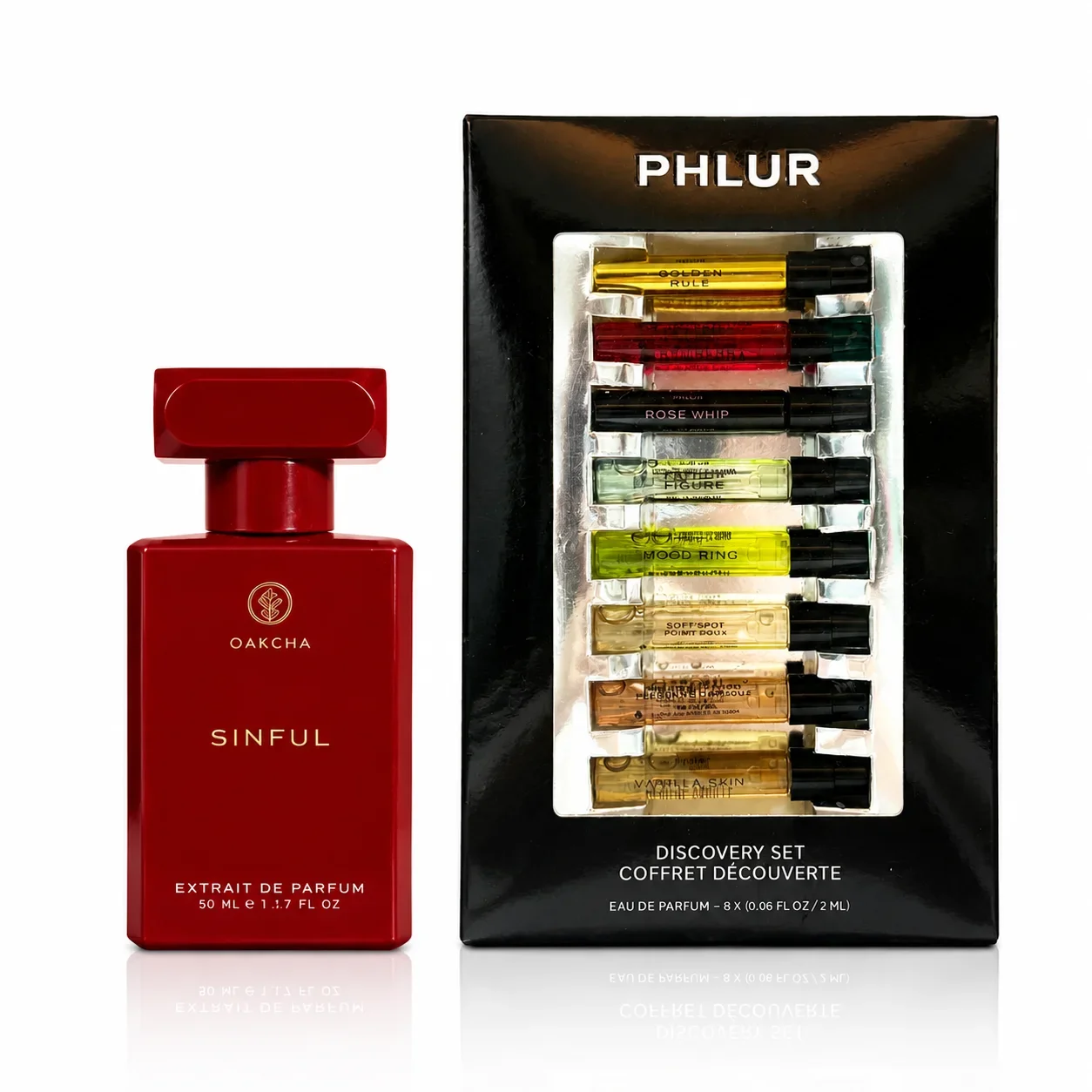 Perfume Fragrance Discovery Set - OAKCHA 2-teiliges Parfümset für Damen, SINFUL