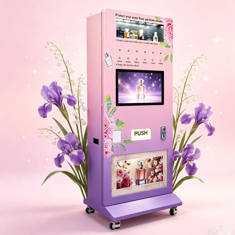 Perfume Fragrance Sale - Automatischer Parfüm-Verkaufsautomat mit Touchscreen, Duftspender für
