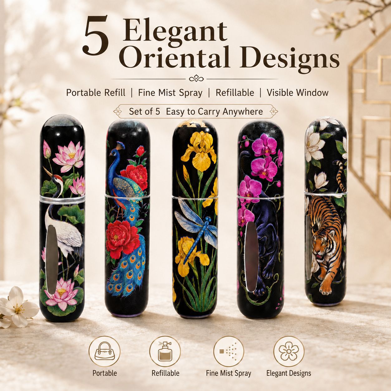 5-teiliges Blumen- und Vogel-D – Perfume Fragrance Direct Bewertung und Preis